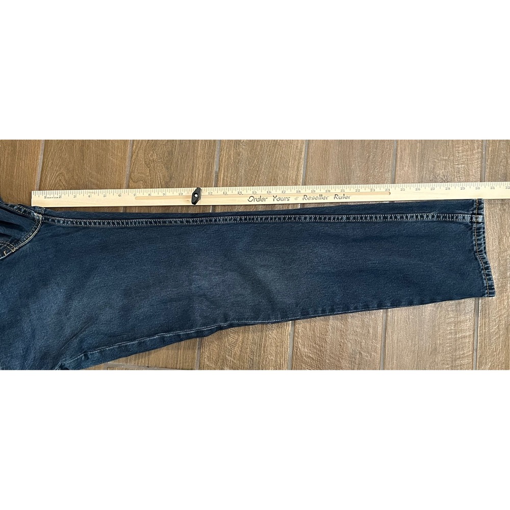 Levis 511 Slim Fit Dark Wash Denim Jeans Mens W32 L30 Blue 04511-4307 - Picture 4 of 8